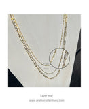 Layer me! Petit elongated cable chain.