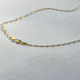 Layer me! Petit elongated cable chain.